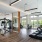 gym with treadmills and other workout equipment