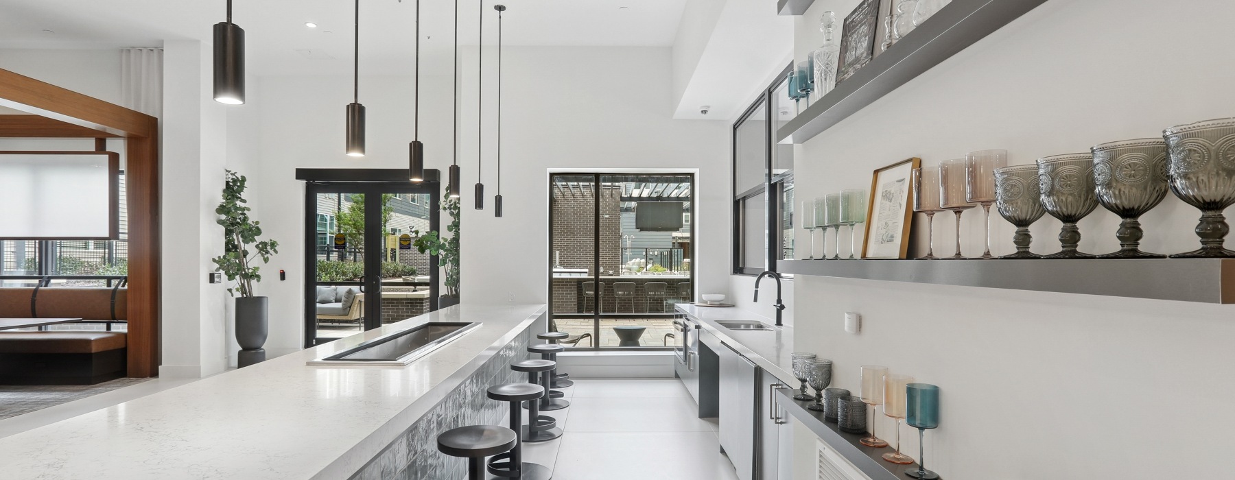 Clubhouse kitchen 