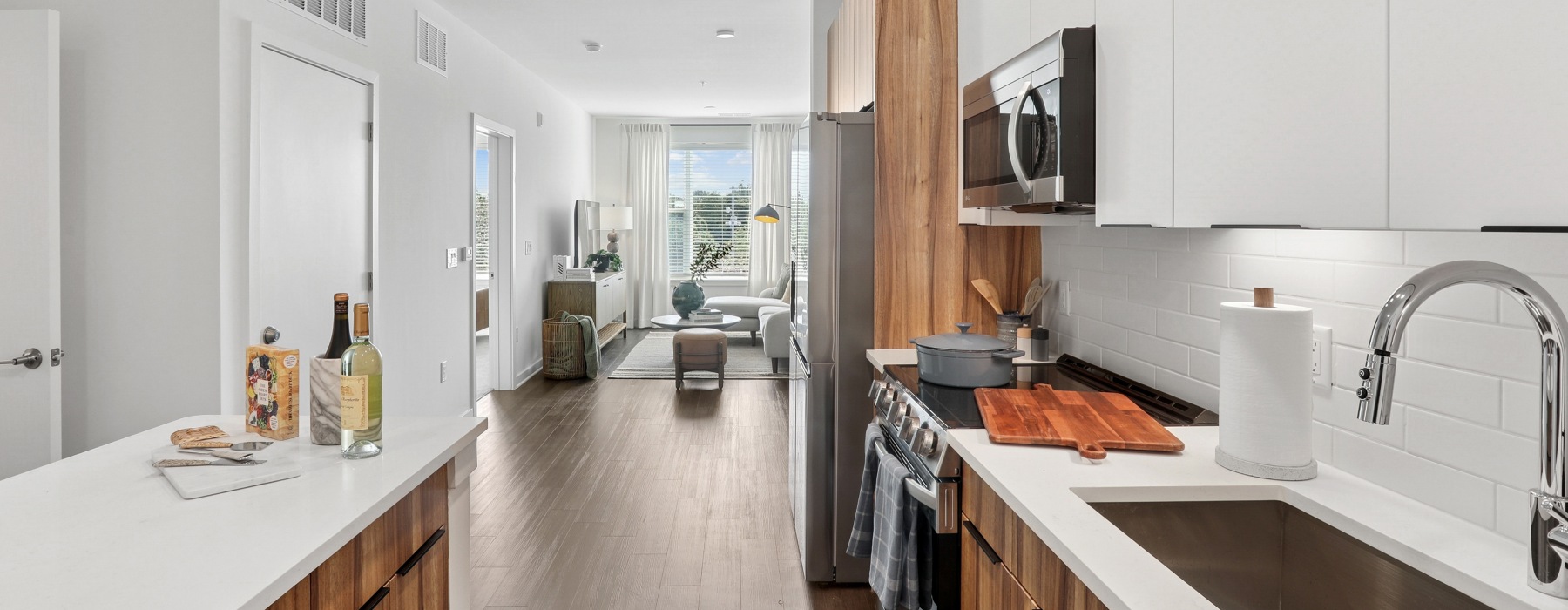 Kitchen to Living Room